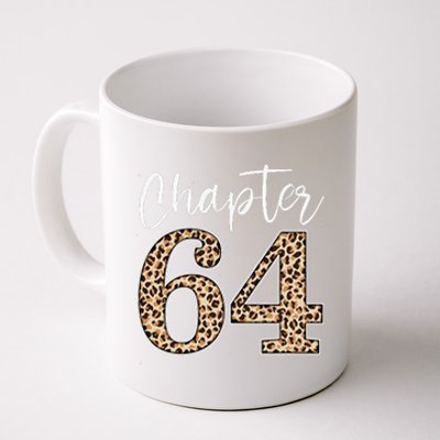 Chapter 64 Leopard For 64th Birthday Coffee Mug