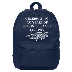 Celebrating 650 Years Of Bubonic Plague 16 in Basic Backpack