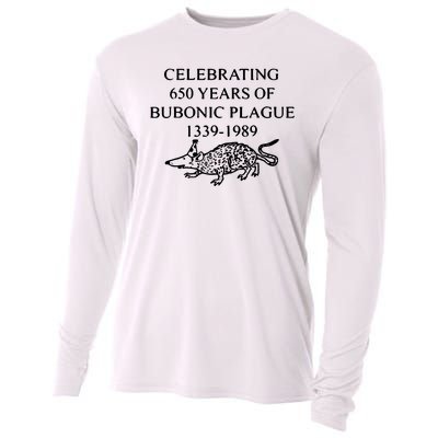 Celebrating 650 Years Of Bubonic Plague Cooling Performance Long Sleeve Crew