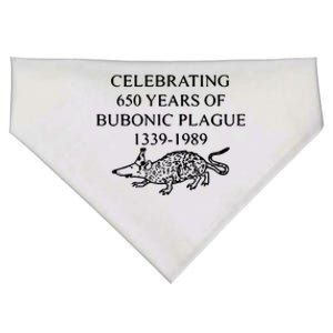 Celebrating 650 Years Of The Bubonic Plague USA-Made Doggie Bandana