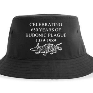 Celebrating 650 Years Of Bubonic Plague Sustainable Bucket Hat