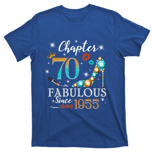 Chapter 70 Est 1955 70 Years Old 70th Birthday Queen Gift T-Shirt