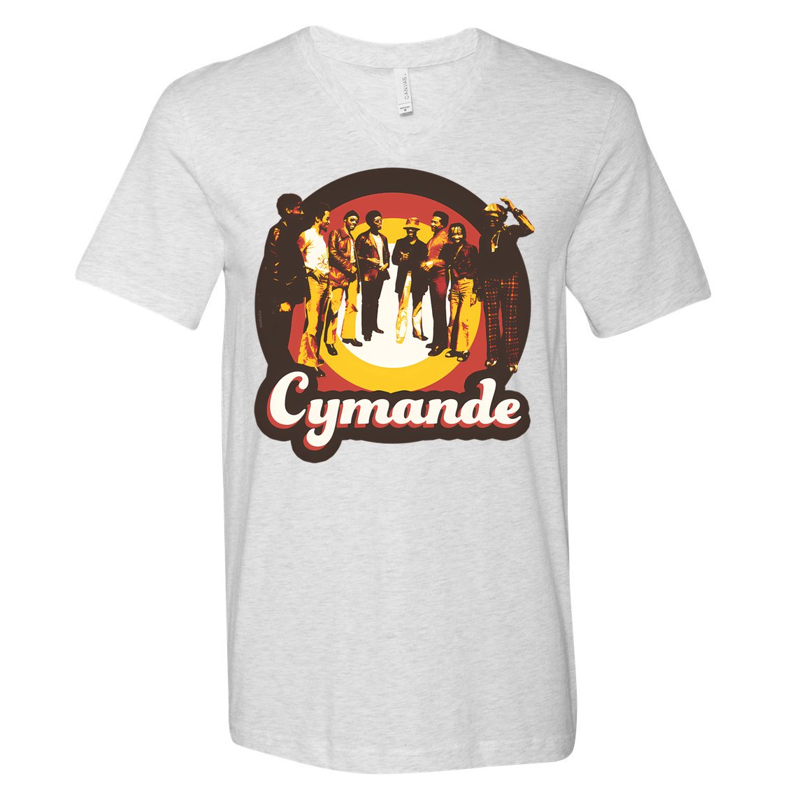 Cymande 70S Funky Soul T-Shirt V-Neck T-Shirt