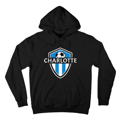 Charlotte 704 Jersey Fan Badge Hoodie