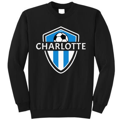 Charlotte 704 Jersey Fan Badge Sweatshirt