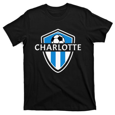 Charlotte 704 Jersey Fan Badge T-Shirt