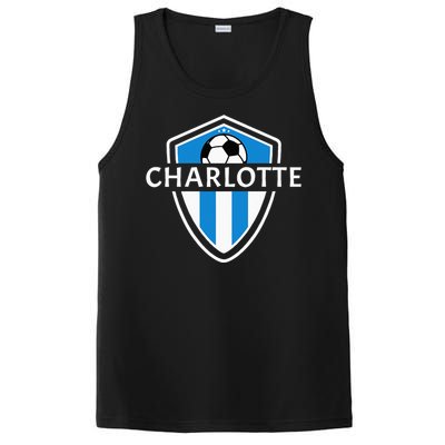 Charlotte 704 Jersey Fan Badge PosiCharge Competitor Tank