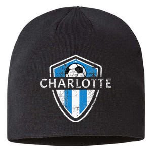 Charlotte 704 Jersey Fan Badge Sustainable Beanie