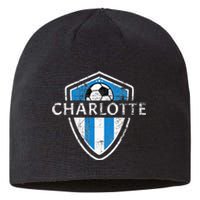 Charlotte 704 Jersey Fan Badge Sustainable Beanie