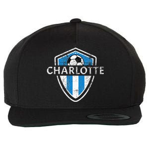 Charlotte 704 Jersey Fan Badge Wool Snapback Cap