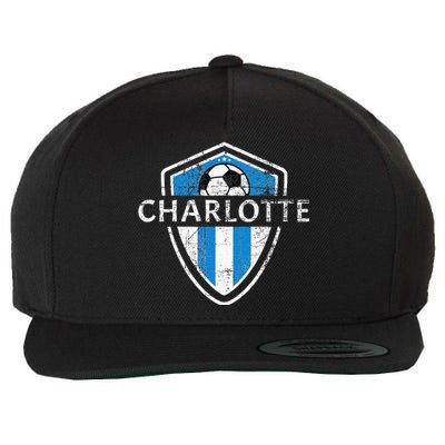 Charlotte 704 Jersey Fan Badge Wool Snapback Cap