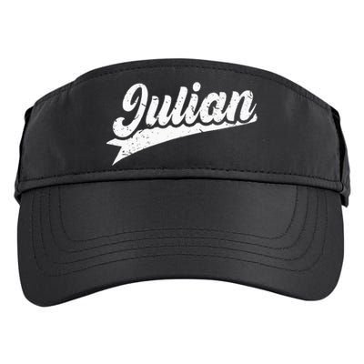 Classic 70s Retro Name Julian Adult Drive Performance Visor