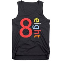 Cool 8th Birthday Gift Eight Years Old &S 8th Bday Tank Top