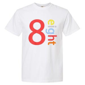 Cool 8th Birthday Gift Eight Years Old &S 8th Bday Garment-Dyed Heavyweight T-Shirt