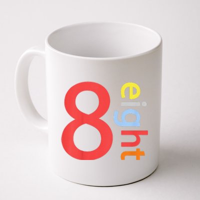 Cool 8th Birthday Gift Eight Years Old &S 8th Bday Coffee Mug