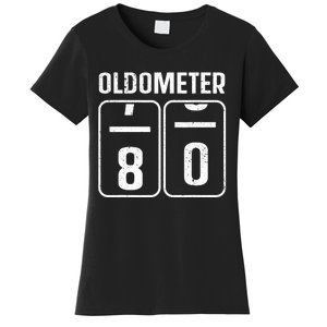 Cool 80th Birthday Art 80th Birthday Gag Joke Women's T-Shirt