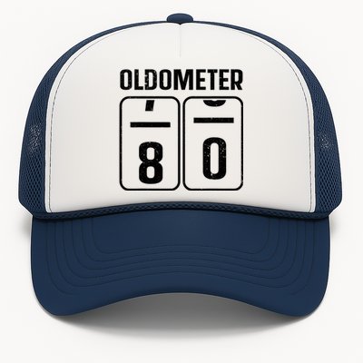 Cool 80th Birthday Art 80th Birthday Gag Joke Trucker Hat