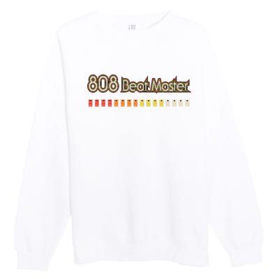 Classic 808 Drum Machine Beat Master Premium Crewneck Sweatshirt