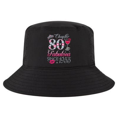 Chapter 80 Fabulous Since 1945 80Th Birthday Cool Comfort Performance Bucket Hat