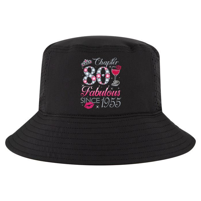 Chapter 80 Fabulous Since 1945 80Th Birthday Cool Comfort Performance Bucket Hat