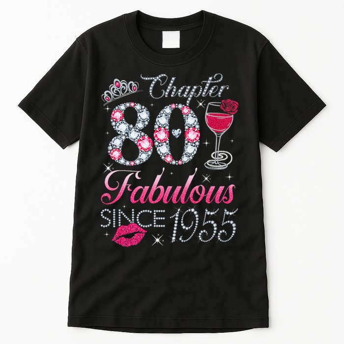 Chapter 80 Fabulous Since 1945 80Th Birthday Tall T-Shirt