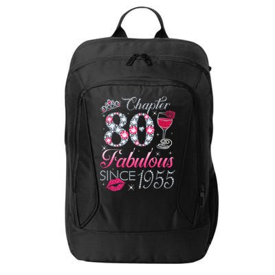 Chapter 80 Fabulous Since 1945 80Th Birthday City Backpack