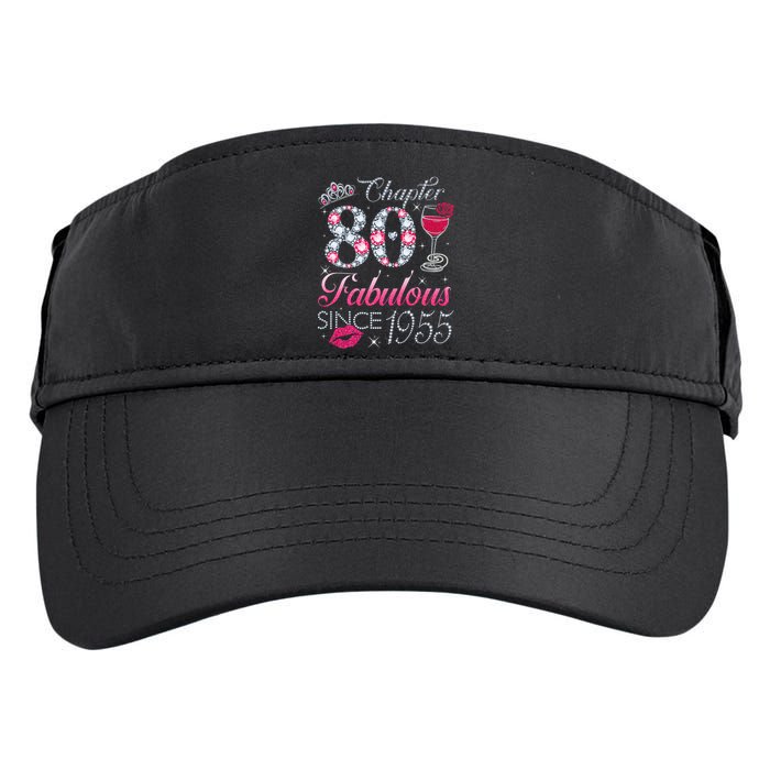 Chapter 80 Fabulous Since 1945 80Th Birthday Adult Drive Performance Visor