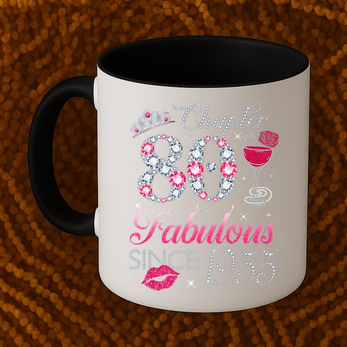 Chapter 80 Fabulous Since 1945 80Th Birthday Mug