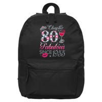 Chapter 80 Fabulous Since 1945 80Th Birthday 16 in Basic Backpack