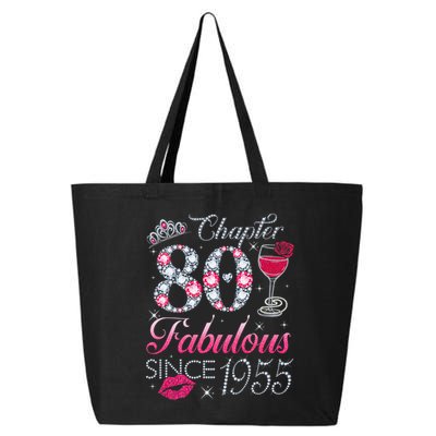 Chapter 80 Fabulous Since 1945 80Th Birthday 25L Jumbo Tote