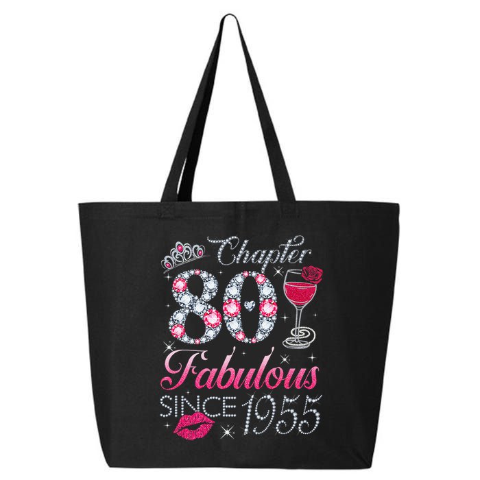 Chapter 80 Fabulous Since 1945 80Th Birthday 25L Jumbo Tote