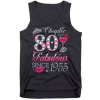Chapter 80 Fabulous Since 1945 80Th Birthday Tank Top