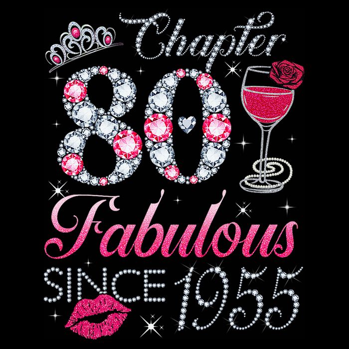 Chapter 80 Fabulous Since 1945 80Th Birthday Tank Top
