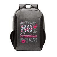 Chapter 80 Fabulous Since 1945 80Th Birthday Vector Backpack
