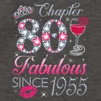 Chapter 80 Fabulous Since 1945 80Th Birthday Vector Backpack