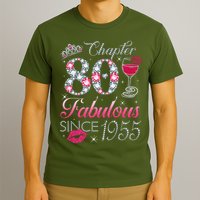 Chapter 80 Fabulous Since 1945 80Th Birthday T-Shirt