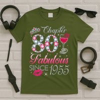 Chapter 80 Fabulous Since 1945 80Th Birthday T-Shirt