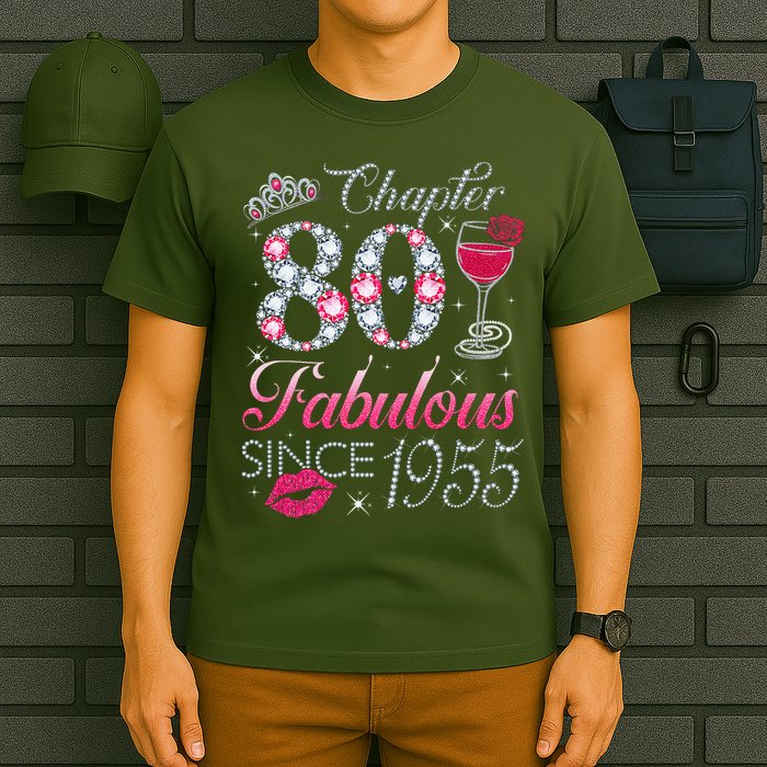 Chapter 80 Fabulous Since 1945 80Th Birthday T-Shirt