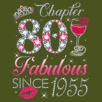 Chapter 80 Fabulous Since 1945 80Th Birthday T-Shirt