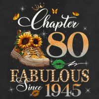 Chapter 80 Fabulous Since 1945 80th Birthday Queen Diamond 11oz C Handle Ceramic Mug