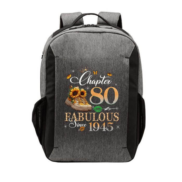 Chapter 80 Fabulous Since 1945 80th Birthday Queen Diamond Vector Backpack