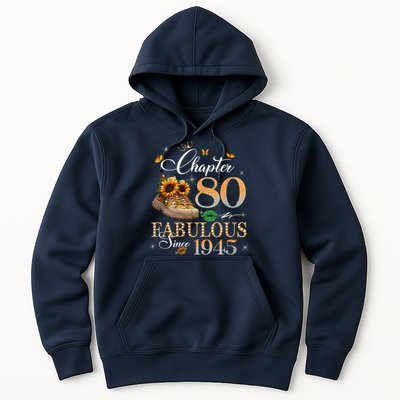 Chapter 80 Fabulous Since 1945 80th Birthday Queen Diamond Hoodie