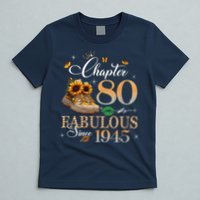 Chapter 80 Fabulous Since 1945 80th Birthday Queen Diamond T-Shirt