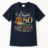 Chapter 80 Fabulous Since 1945 80th Birthday Queen Diamond Tall T-Shirt