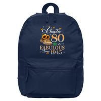 Chapter 80 Fabulous Since 1945 80th Birthday Queen Diamond 16 in Basic Backpack