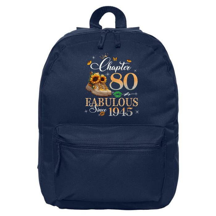 Chapter 80 Fabulous Since 1945 80th Birthday Queen Diamond 16 in Basic Backpack