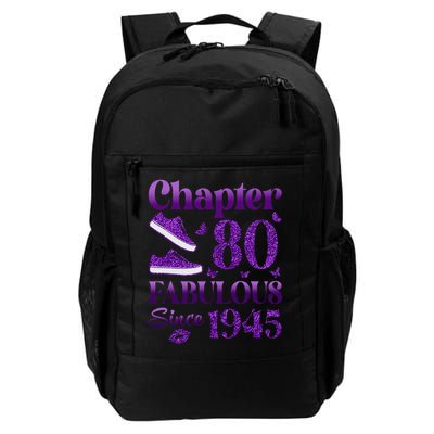 Chapter 80 Fabulous Since 1945 80Th Birthday Backpack