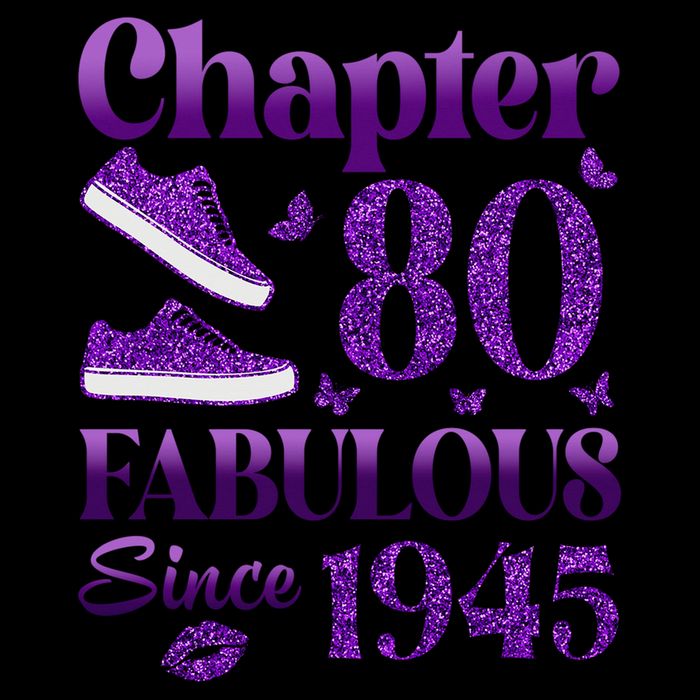 Chapter 80 Fabulous Since 1945 80Th Birthday 16 in Basic Backpack