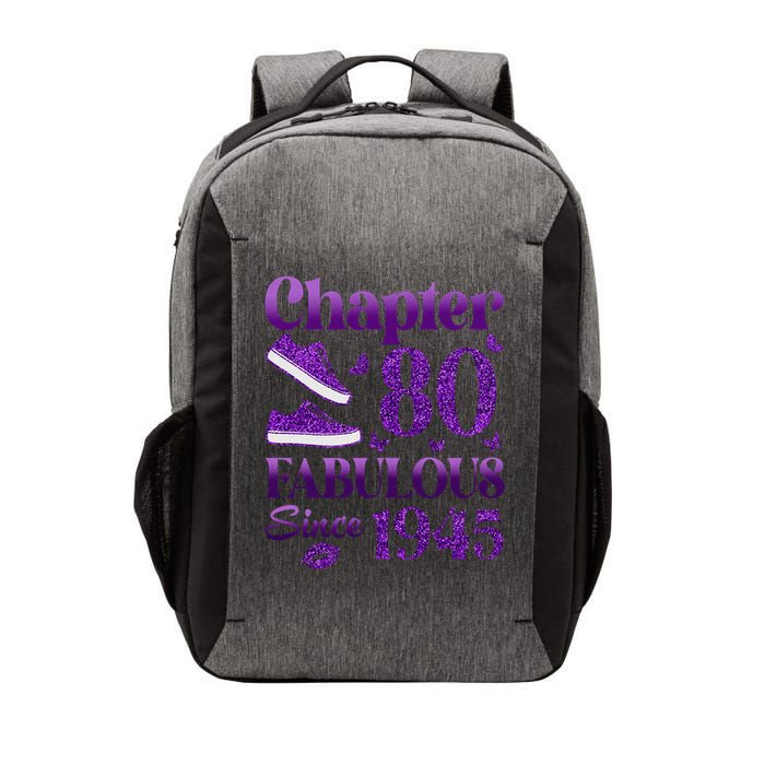 Chapter 80 Fabulous Since 1945 80Th Birthday Vector Backpack