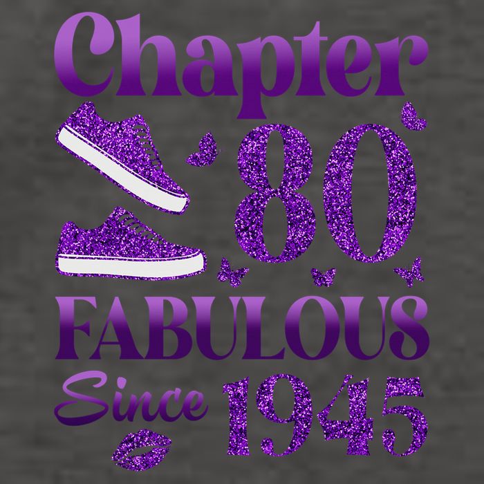 Chapter 80 Fabulous Since 1945 80Th Birthday Vector Backpack